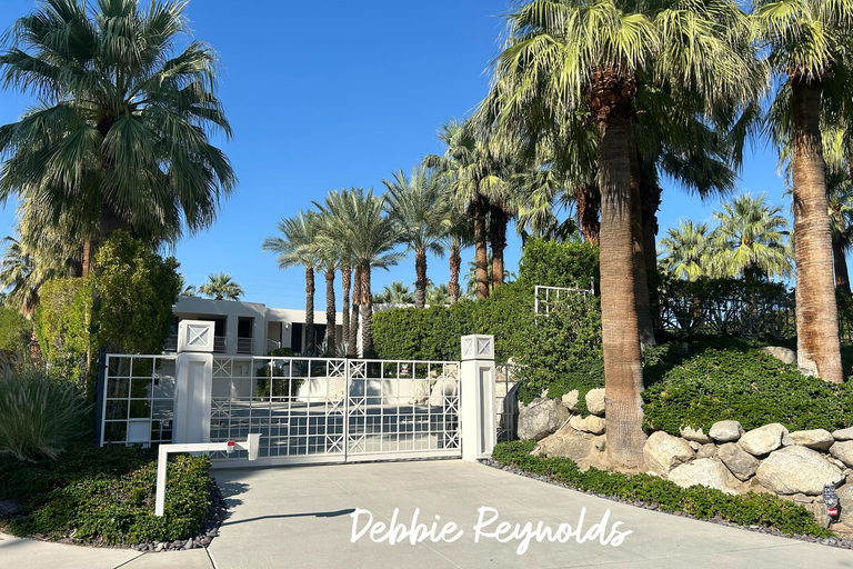 Palm Springs: Celebrity Homes Guided Electric Cart Tour Explore Palm Springs Celebrity Homes in Style