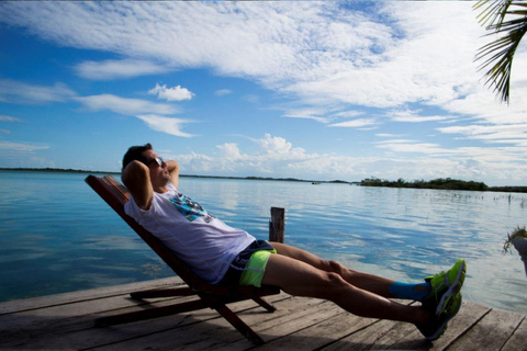 BACALAR THE SEVEN COLORS LAGOON From Cancun: Explore the Mysteries of Bacalar