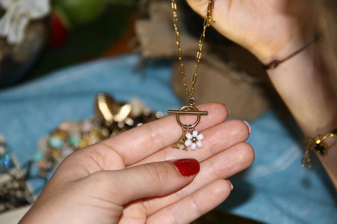 Albufeira: laboratorio di gioielleria con snack e bevandeAlbufeira: laboratorio di gioielli con snack e bevande