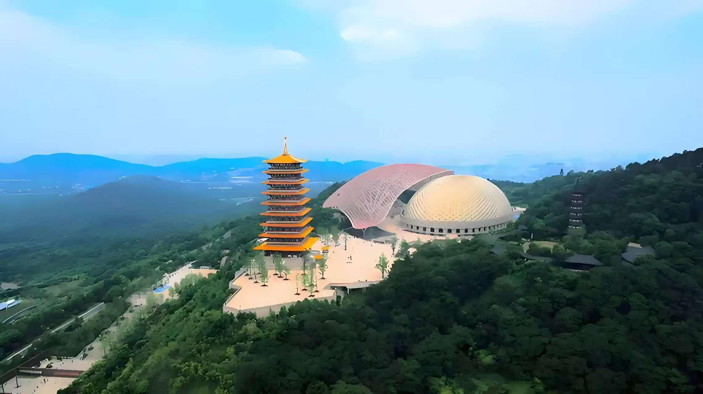 Nanjing: Ticket für den Niushou-Berg | Ticket für den Dabao'en-Tempel
