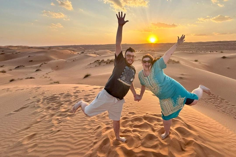 From Muscat: Shared Wadi Bani Khalid & Desert Sunset
