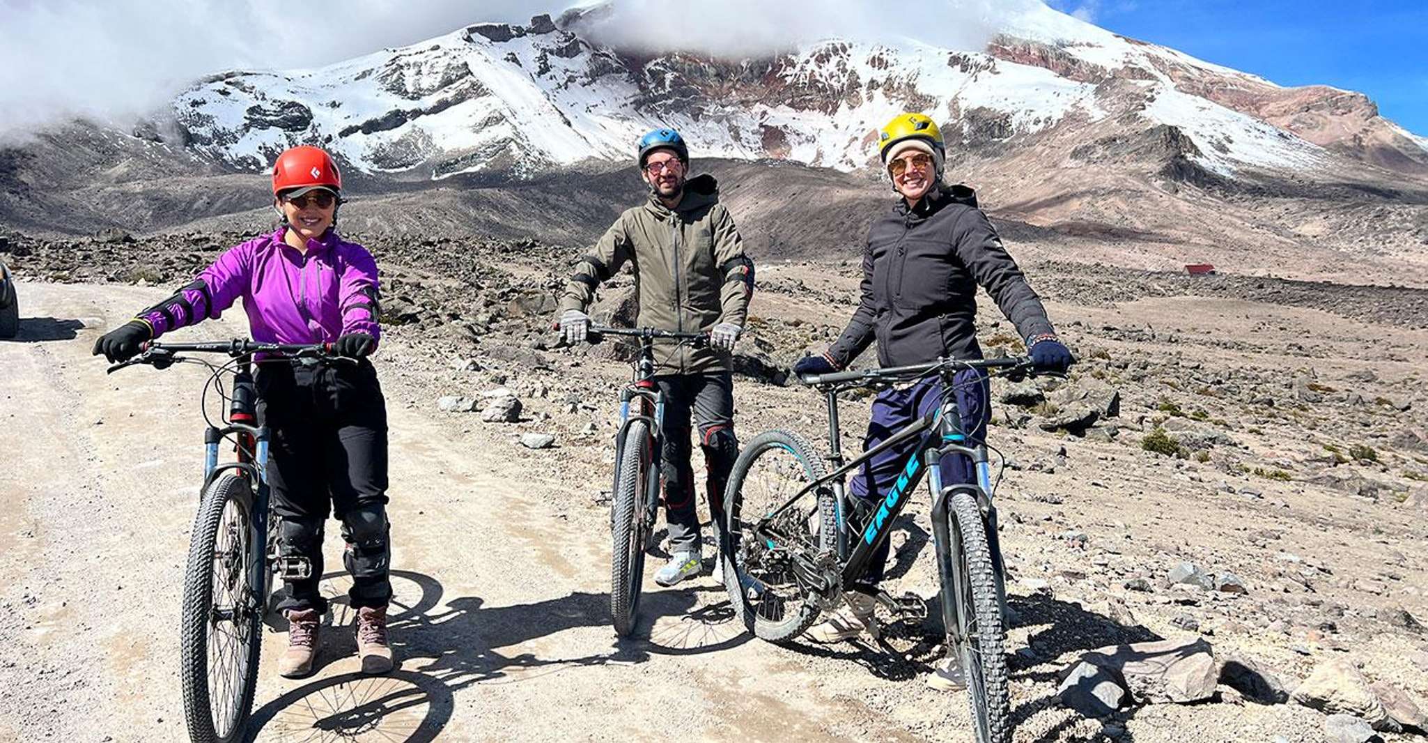De Baños Chimborazo Volcan Vélo et randonnées et déjeuner - Hizvo