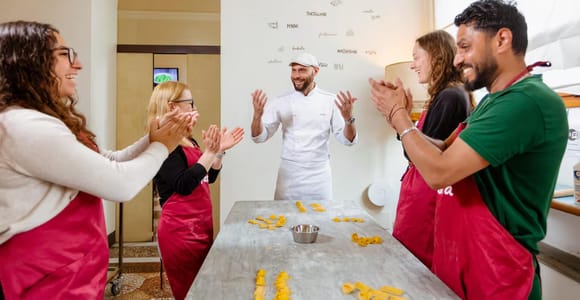 Rome: Top Pasta Making &Wine Dessert Limoncello by Pantheon