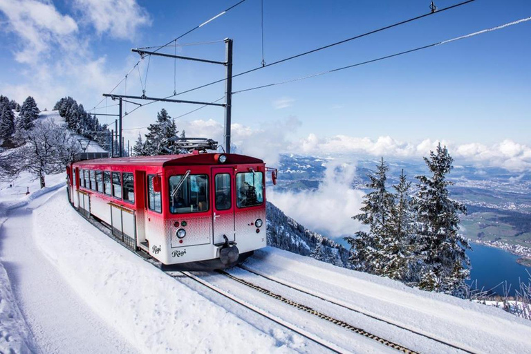 Luzern: Tagestour zum Rigi mit Boot, Seilbahn und ZugLuzern: Tagestour auf den Rigi mit Boot, Seilbahn und Zug