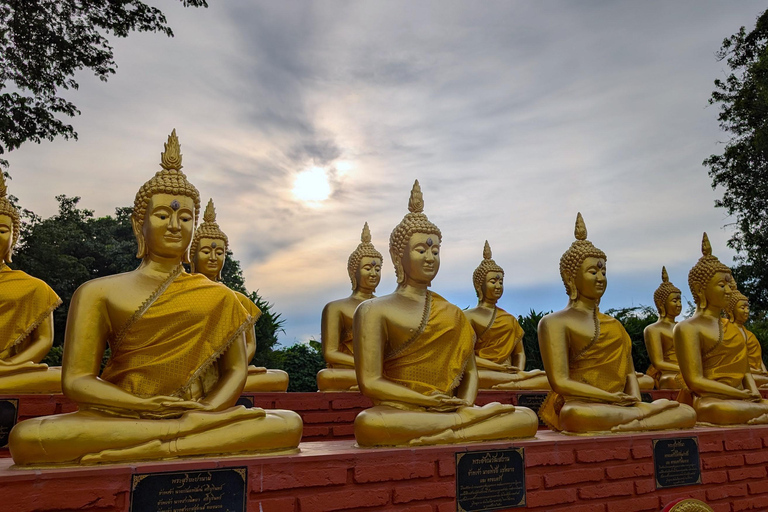 Pattaya : Excursion d&#039;une journée à Ayutthaya avec visite privée à bord d&#039;une longue queue