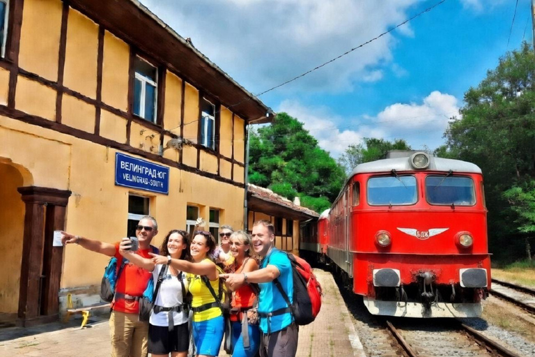 Sofia: Scenic Retro Train, Belmeken Lake & Wine/Thermal trip