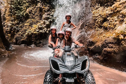 Bali: Avventura in quad ATV Trasferimenti privati e brividoBici in tandem senza trasferimenti