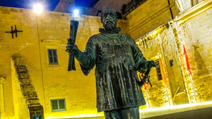 A História Sombria de Valletta - Passeio a Pé