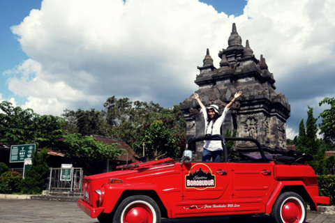 Yogyakarta: Borobudur Aufstieg zur Spitze mit VW Safari TourPrivate VW und Borobudur Tour