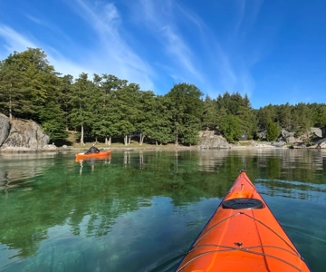 Lillesand Coastal Kayak Tour: Entdecke Norwegens schöne Küste
