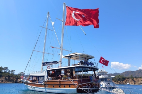 Fethiye: Bootsfahrt zu den Inseln mit Mittagessen und Hoteltransfer