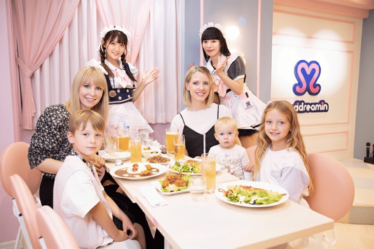 Nagoya Osu Maneki Neko: Maid Cafe Experience Maidreamin Dinner Plan