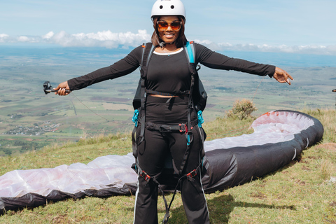 Kijabe: Paragliding & Lake Naivasha Boat Ride Tandem Paragliding Only