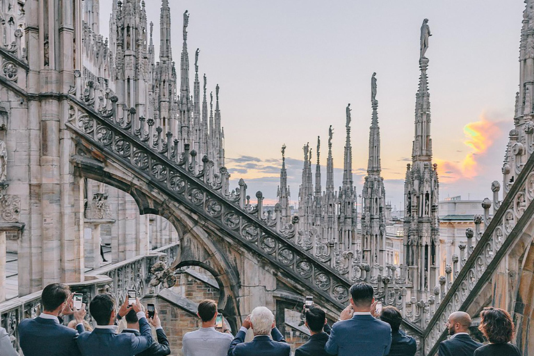 Milan: Guided Cathedral Tour with Rooftop Terraces Access