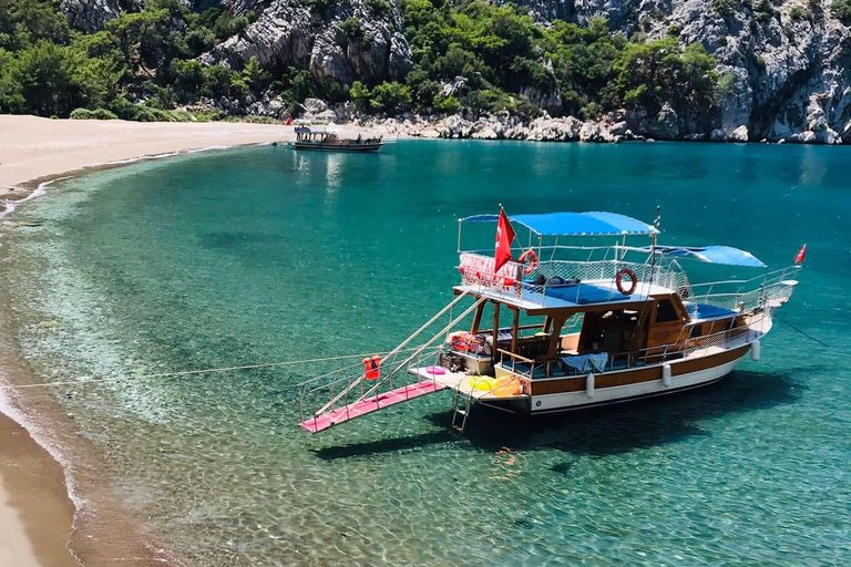 Antalya/Kemer: Adrasan Porto Genoese Boat Trip w/Mud Baths From Kemer Hotels: Porto Genoese Boat Trip With Mud Baths
