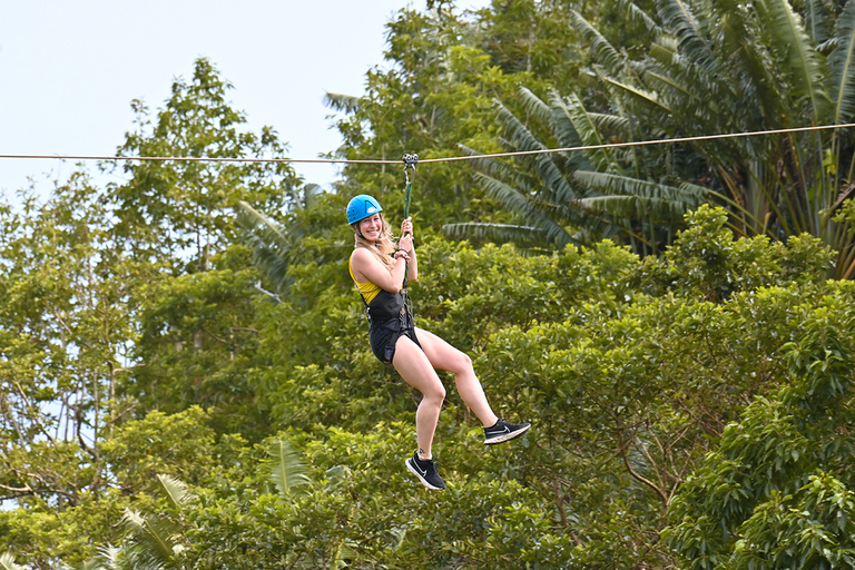 Mauritius:La Vallee des Couleurs, La Vallee Extreme Tour Zip