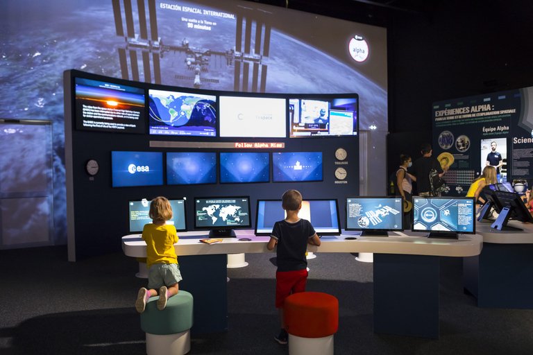 Toulouse : Cité de l&#039;Espace E-codes