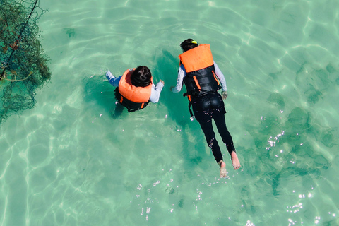 Langkawi Island Hopping Speedboat with BBQ & Fishing Options Shared Island Hopping with Cenang & Tengah Hotel Transfers