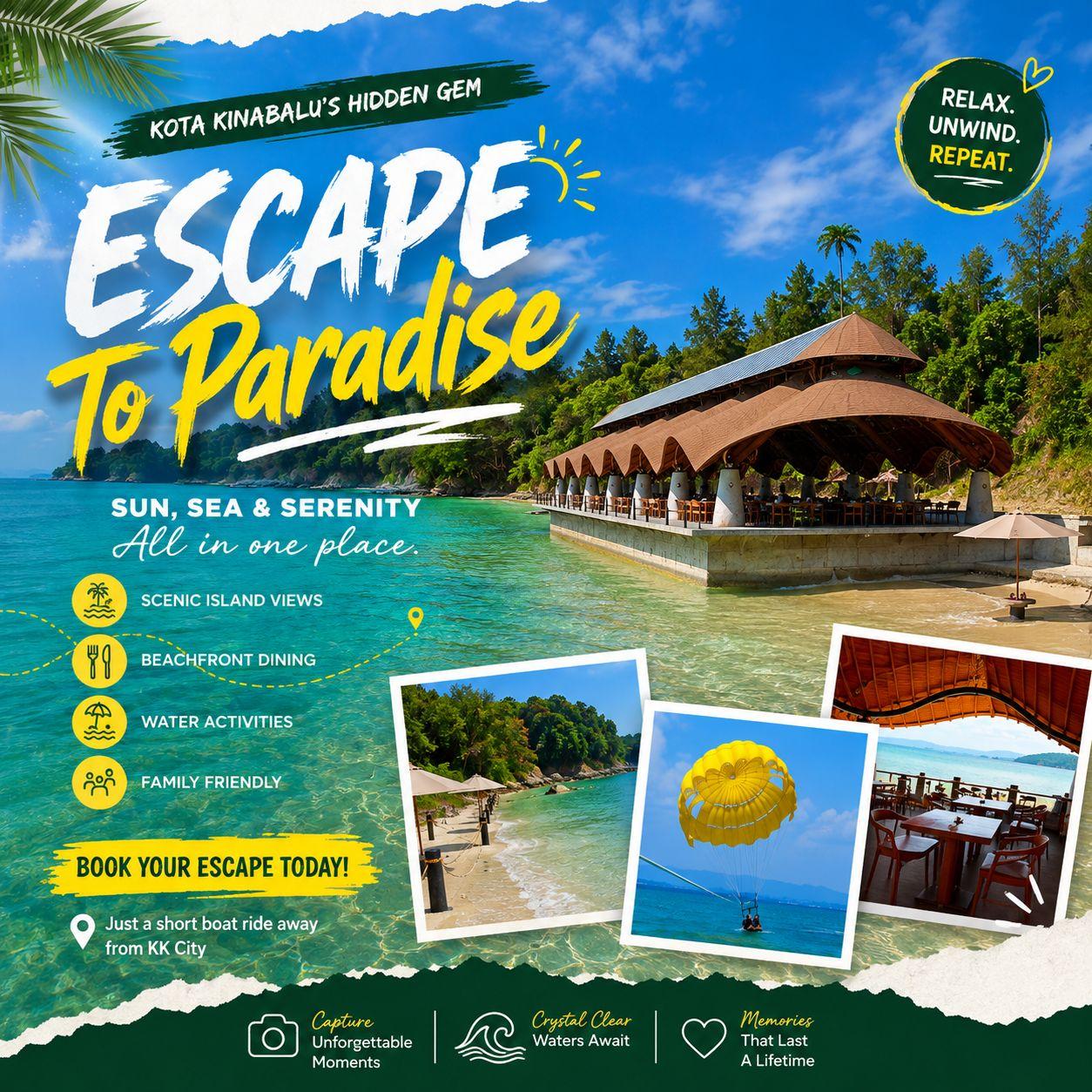 Kota Kinabalu: Tagestour nach Lumi Dinawan Island