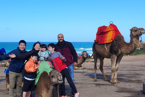 Utforska Tangier: Cap Spartel, grotta och äventyr med kamelridning