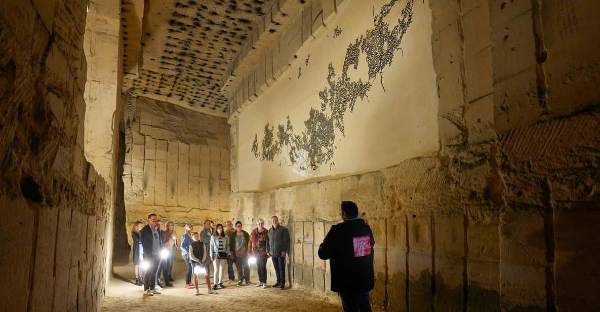 Afbeelding 1 van Maastricht: rondleiding door de Zonneberg-grotten