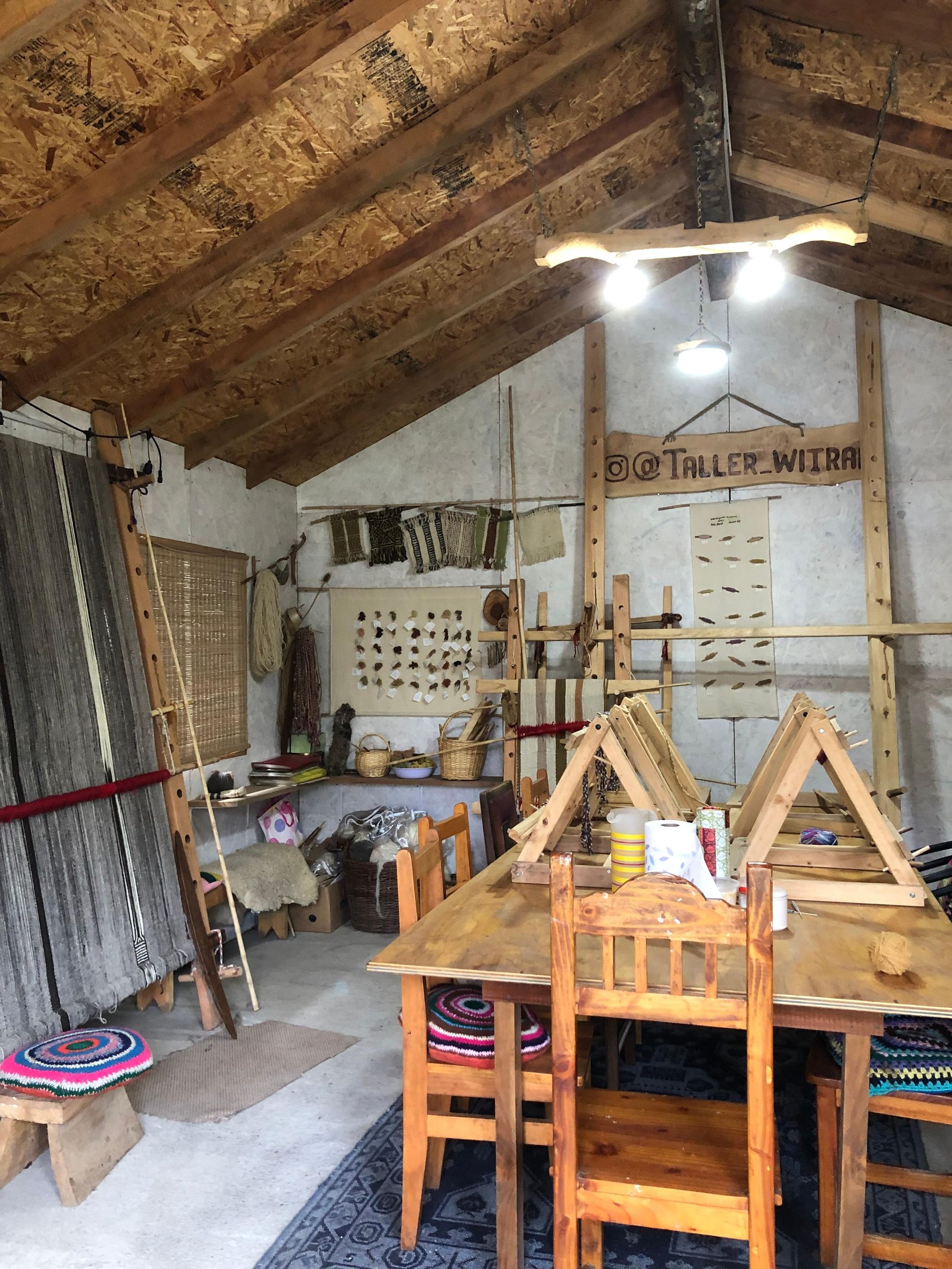 Pucón: Lokale Textil- und Webtouren.