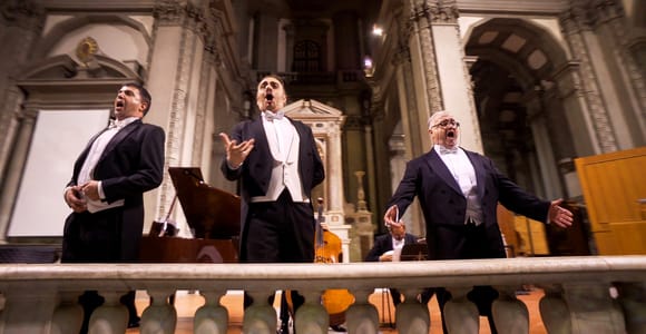 Heart of Florence: Dinner and Three Tenors Concert Ticket