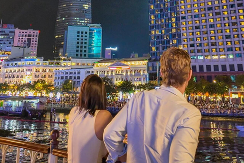 Ho Chi Minh City: Ben Thanh Princess Luxury Dining Cruise Dinner Cruise Ticket (No Transfer)