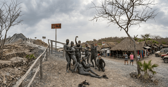 Cartagena: Totumo Mud Volcano Tour with Lunch & Beach Time