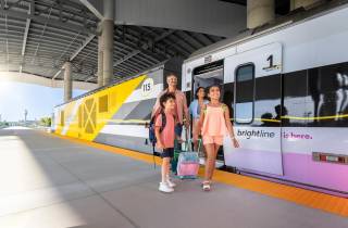 Miami oder Ft Lauderdale: Zugtransfer zum Flughafen Orlando