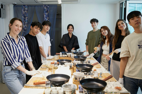 Clase de cocina coreana en Seúl