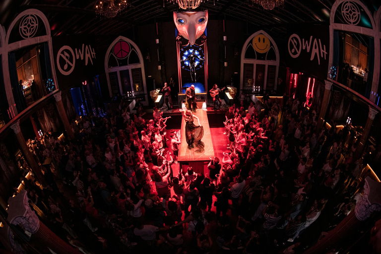 Madryt: WAH Show - muzyka, posiłki i imprezyMiejsce panoramiczne po prawej stronie