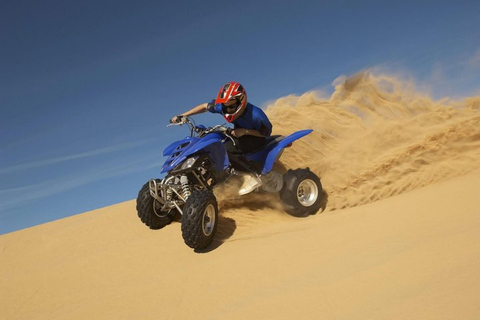 Doha:Quad Bike Wüstensafari Abenteuer mit 4x4 Fahrzeug FahrtQuad Bike Tour