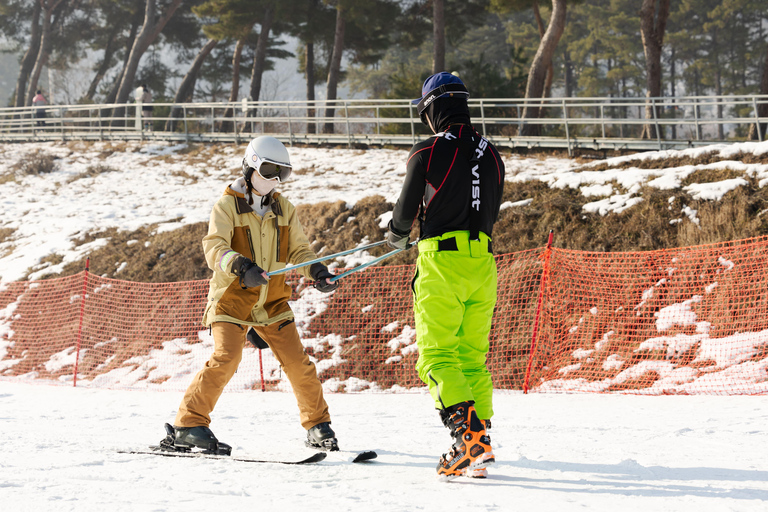 Da Seul: Tour sciistico in Corea - Jisan Forest ResortSnowboard &amp; Lift per principianti