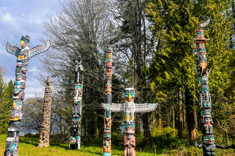 Vancouver Capilano Canyon light&peak of Christmas in Grouse