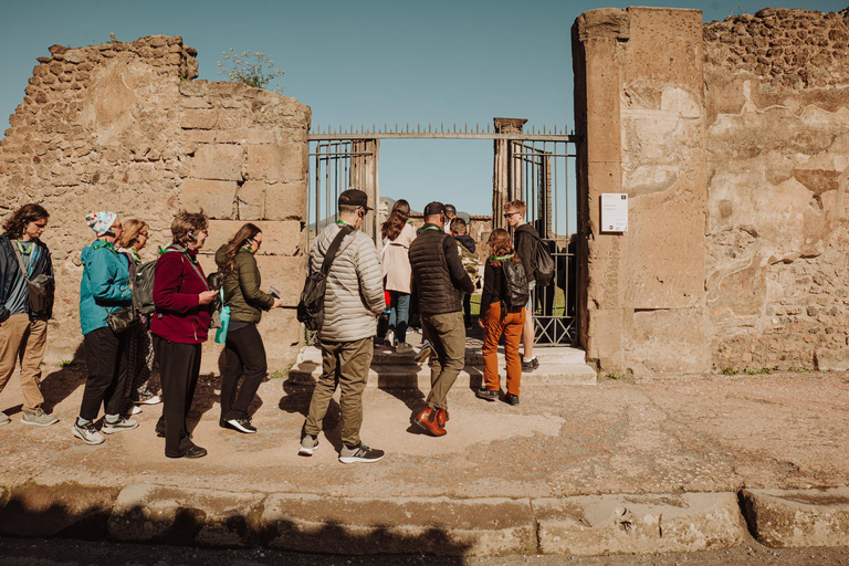 Pompeii Small Group Tour with transportation from Naples