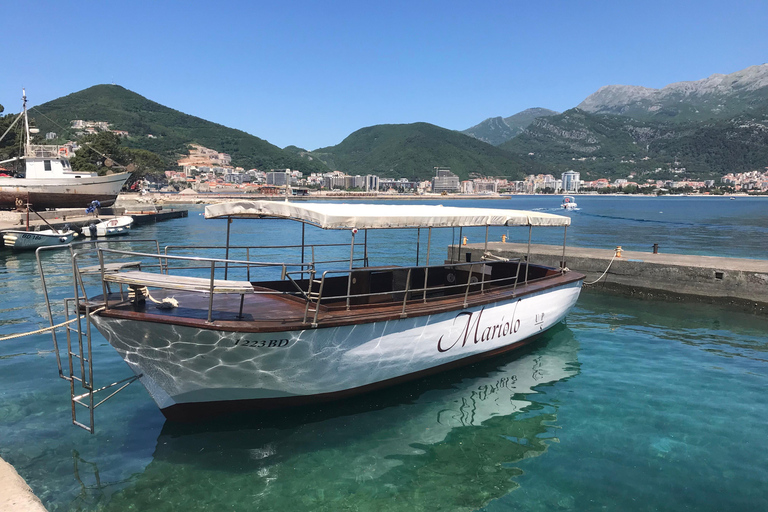 Budva: Passeios de barco Mariolo - passeio panorâmico de 3,5 horas