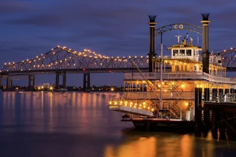 New Orleans: Abendliche Jazz-Bootstour mit optionalem Abendessen