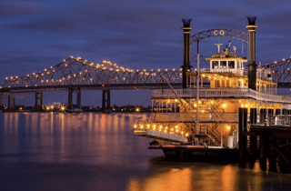 New Orleans: Abendliche Jazz-Bootstour mit optionalem Abendessen