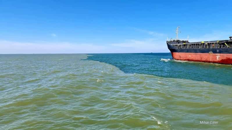 Sulina:Boat trip to the Danube's mouth at the Black Sea