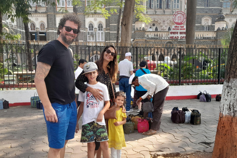 Mumbai Slum Tour & City Sightseeing with Pickup, Car & Guide Half-Day Private Sightseeing Tour
