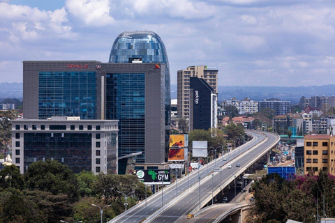 Nairobi city Walking Tour and KICC View