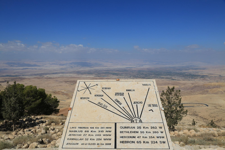 From Amman: Mount Nebo & Madaba Day Tour