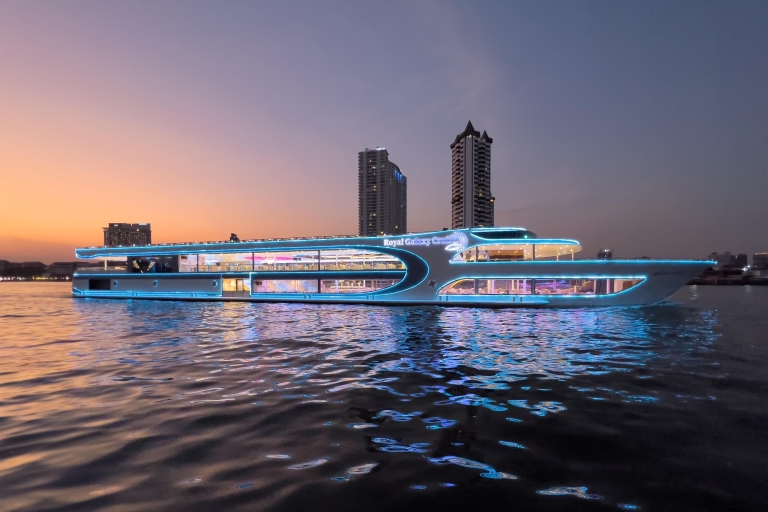 Bangkok: Royal Galaxy Luxus-Dinner-Kreuzfahrt/Chao Phraya FlussBangkok: Royal Galaxy Dinner Cruise