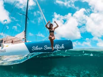 Südosten von Mauritius: Katamaran-Kreuzfahrt mit BBQ-Mittagessen