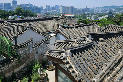 Seul: Pałac Gyeongbokgung i wioska Bukchon Hanok
