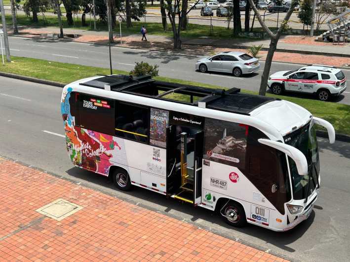 Bus à arrêts multiples Bogotá - Bus panoramique de la ville