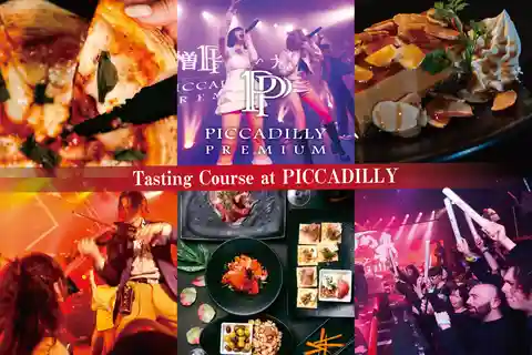 PICCADILLY PREMIUM DINNER SHOW&NIGHT CLUB テイスティングメニュー付き