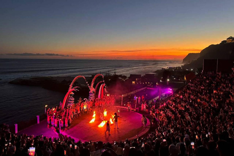Bali: Uluwatu Sunset, Kecak Fire Dance & Private Tour Full-day: Uluwatu Sunset & Kecak Dance