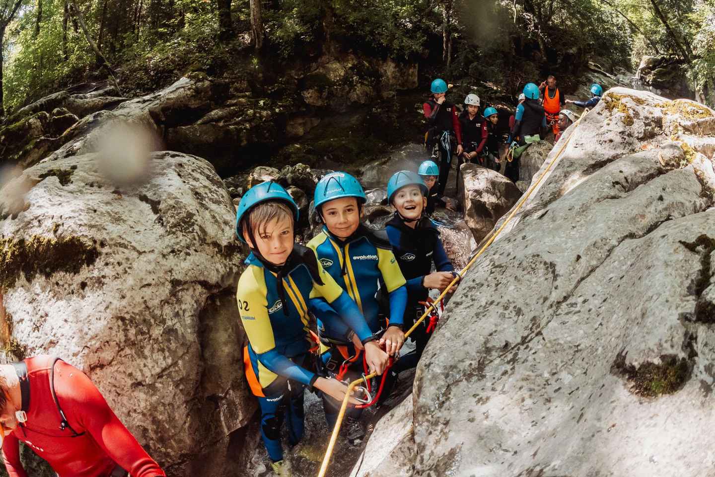 Canyoning from the age of 6 at Les Carroz / La Balme - Canyoning from 6 years old in Les Carroz / La Balme